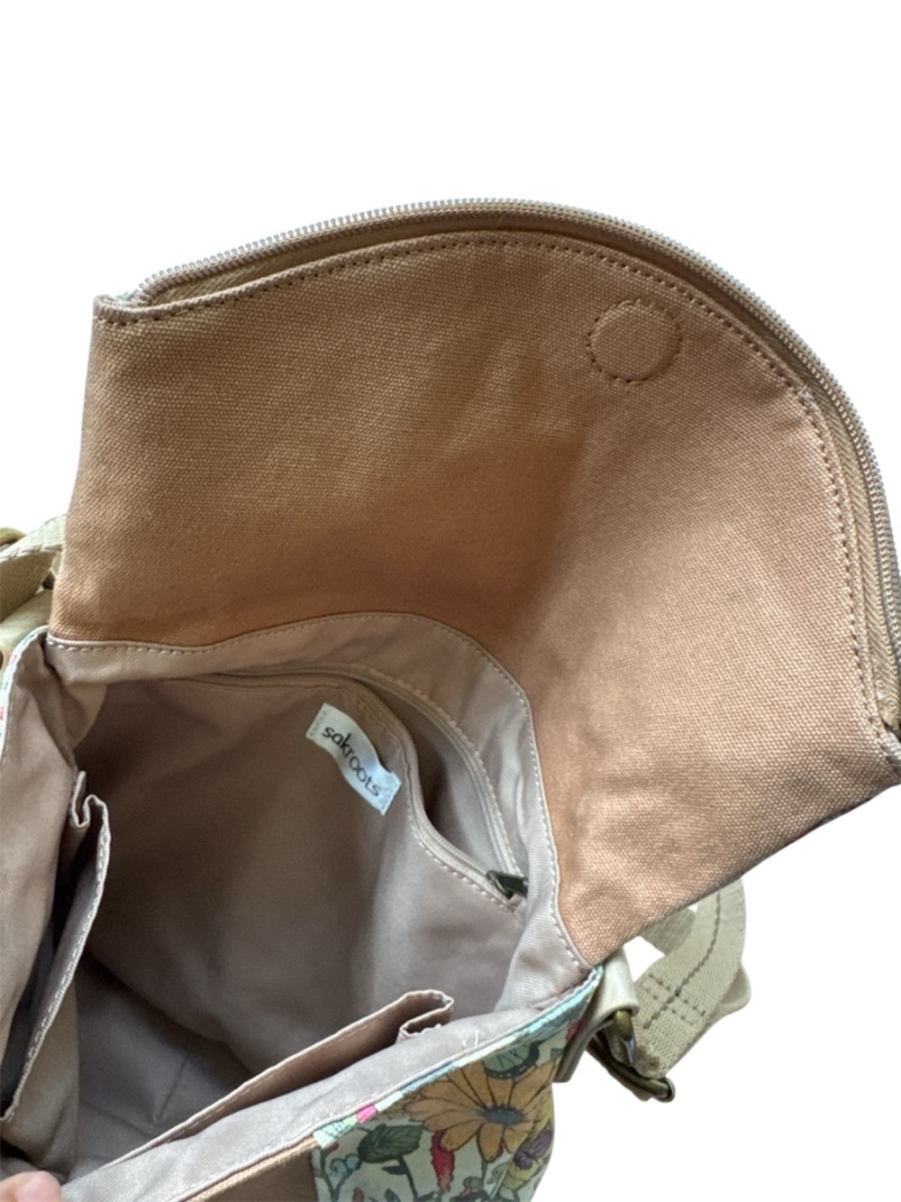Sakroots Women's Foldover Crossbody Bag Cotton Canvas - Picture 6 of 8